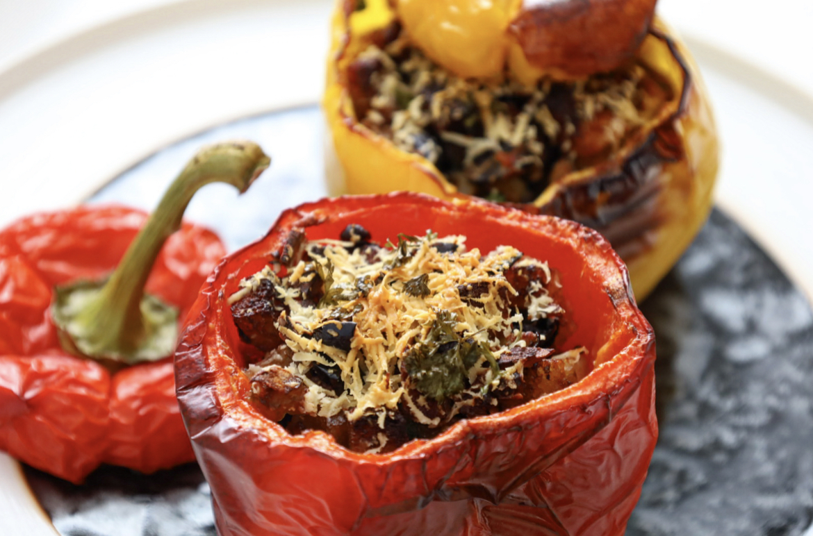 【イタリア郷土料理】Peperoni imbottiti alla napoletana:ナポリ風パプリカの詰め物